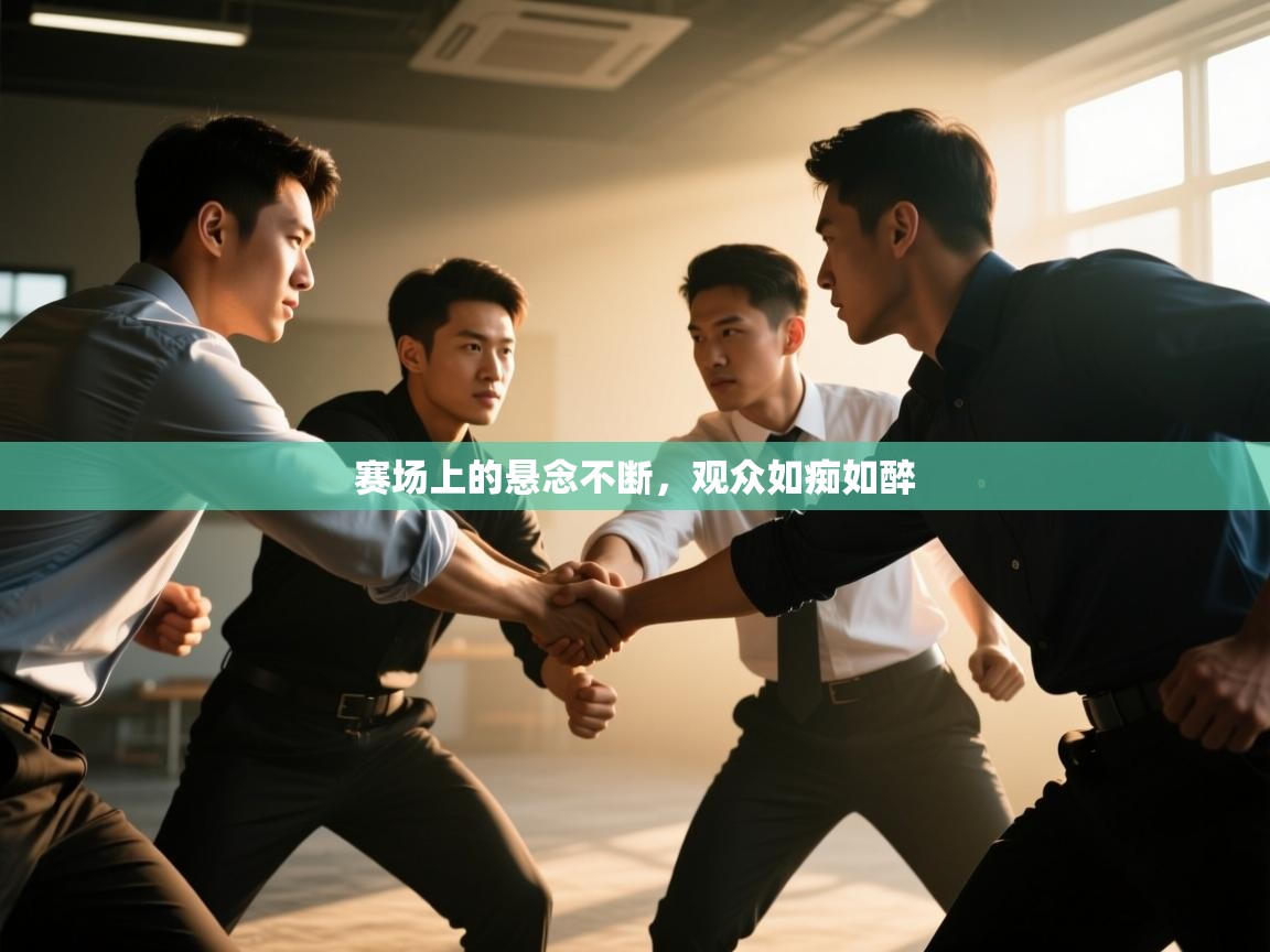 赛场上的悬念不断，观众如痴如醉