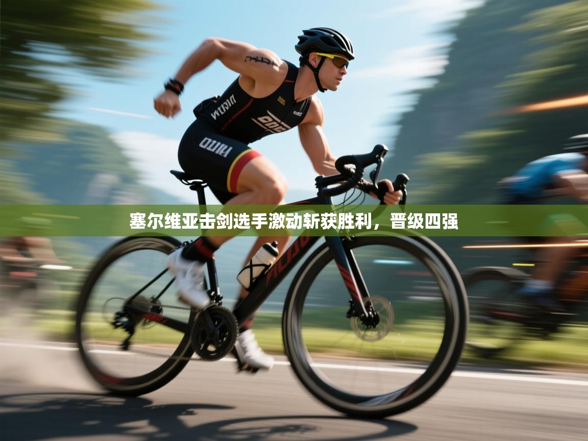 塞尔维亚击剑选手激动斩获胜利，晋级四强  第2张