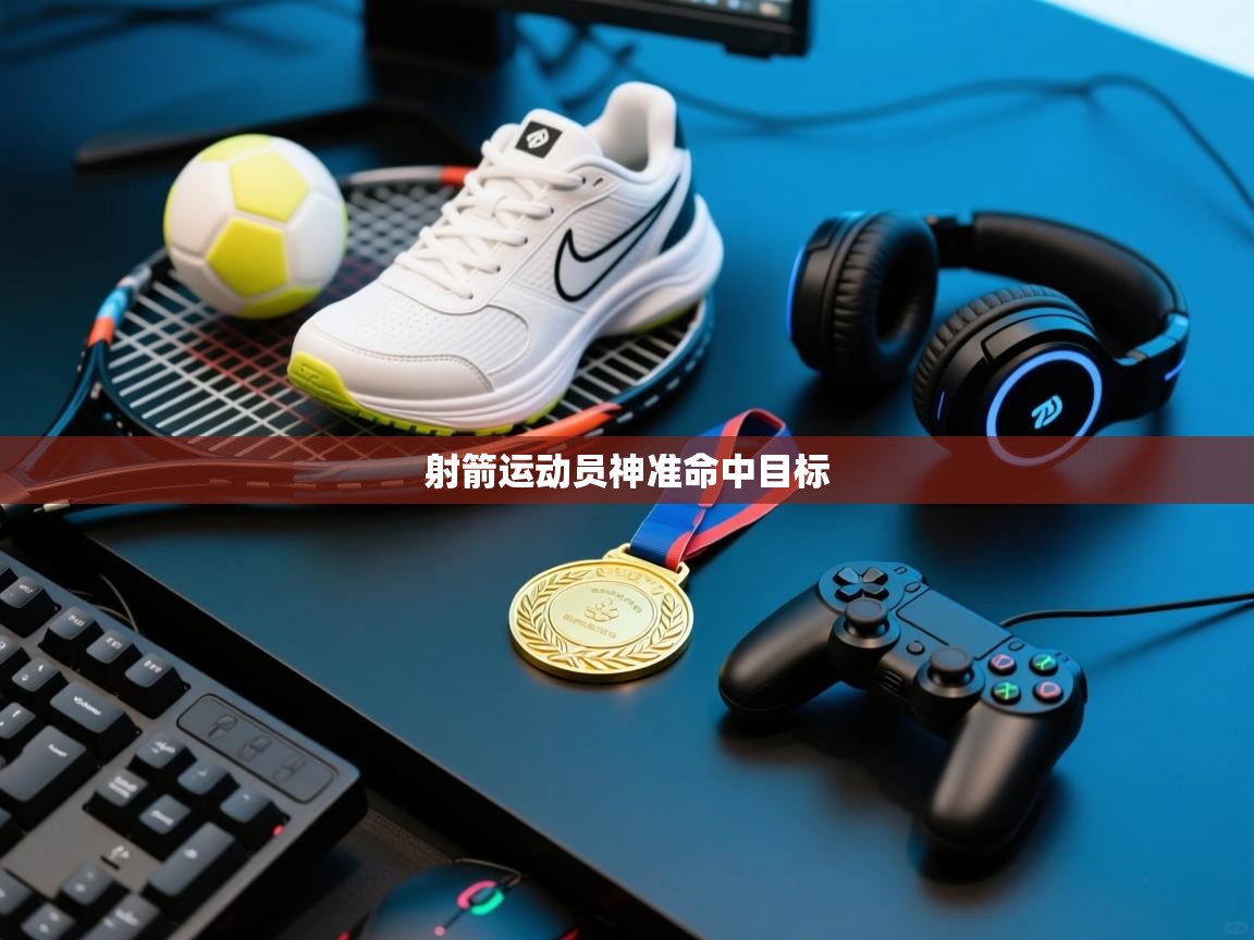 射箭运动员神准命中目标  第1张