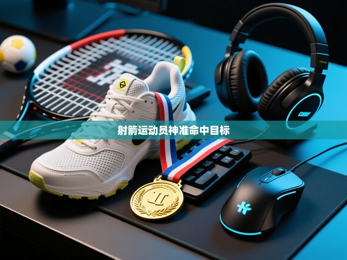 射箭运动员神准命中目标  第2张